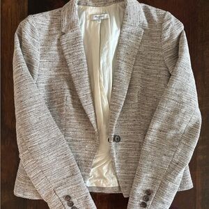 Madewell cropped tweed blazer size 4 | GUC